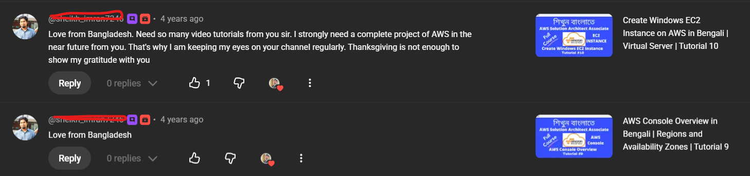 Viewer feedback on Linux networking tutorial by Mangaldeep Dey
